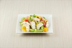 Stir-fried squid and dried squid with X.O sauce